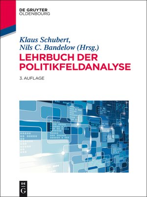 cover image of Lehrbuch der Politikfeldanalyse